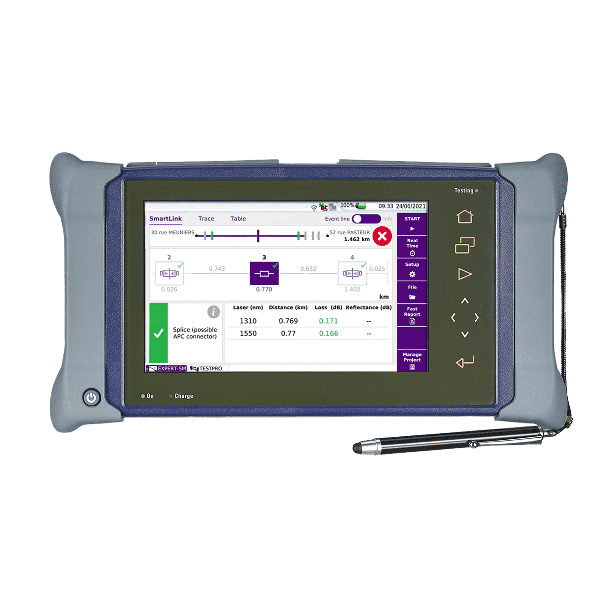 MTS-4000 V2 plateforme de test portable